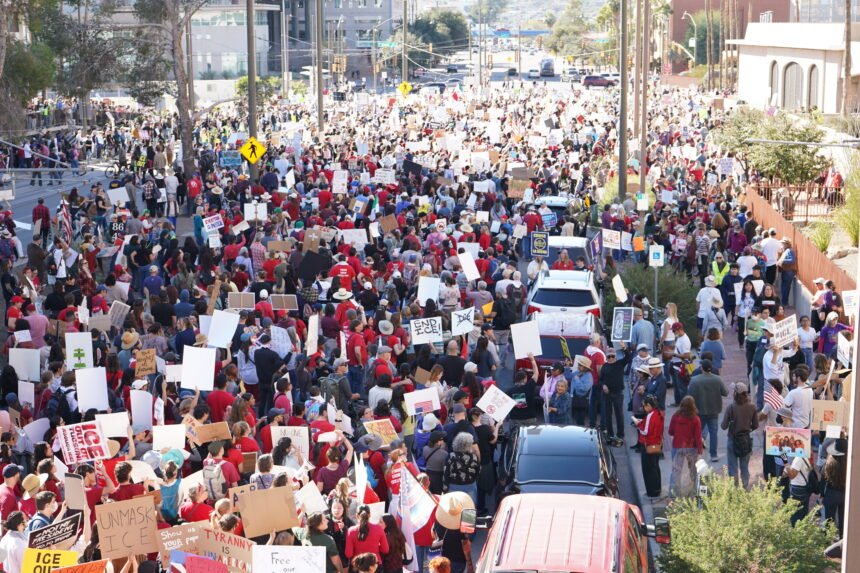 Protesta en Tucson