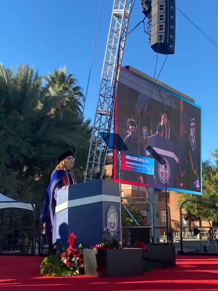 Representación latina en la Universidad de Arizona.